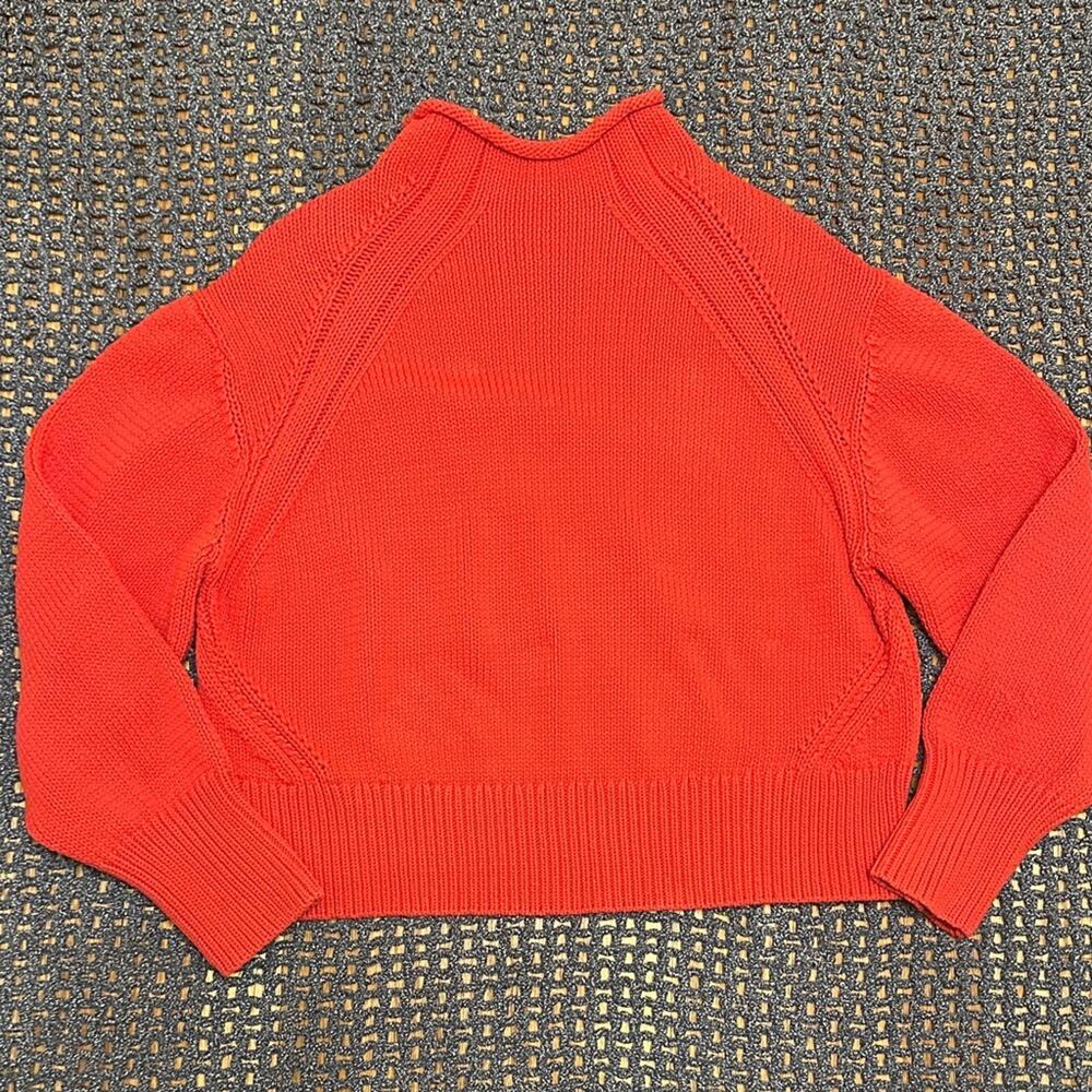 H&M Vibrant Red Cowl Neck Sweater - Picture 4 of 7